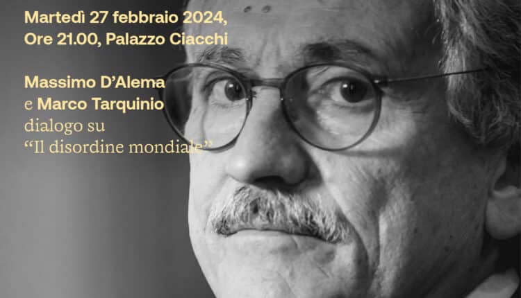 Pesaro: "Incontri Capitali", appuntamento martedì 27 febbraio ore 21 nelle sale di Palazzo Ciacchi.