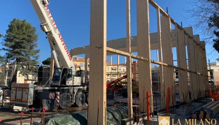 Pesaro, prende forma la palestra di via Lamarmora