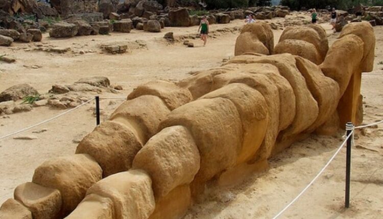 Regione Sicilia: Valle dei templi, completati i lavori di musealizzazione del telamone. 