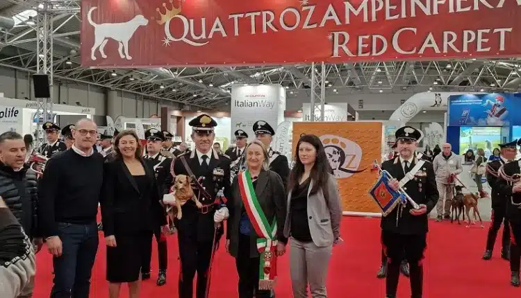 Roma: l'Assessora Alfonsi al taglio del nastro dell'edizione romana di "Quattrozampeinfiera", l'evento dedicato al mondo degli animali.