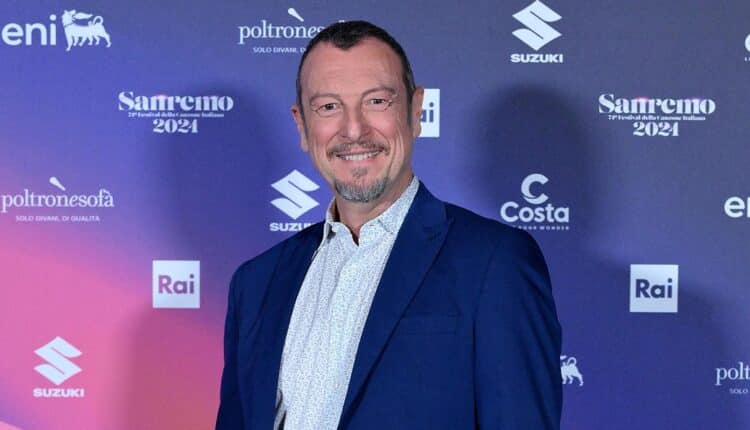 Sanremo 2024: Amadeus supera sé stesso, la prima serata debutta con il 65, 1% di share.