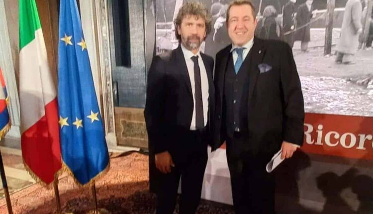 Verona, il sindaco Damiano Tommasi al Quirinale alla celebrazione per il "Giorno del Ricordo"
