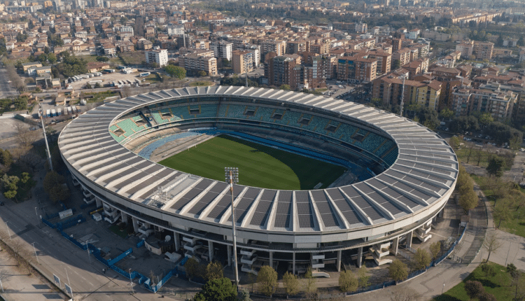Verona, nuova illuminazione allo Stadio Bentegodi