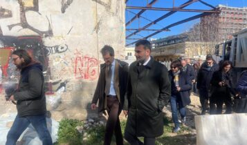 Bari, al via i lavori di riqualificazione dell'edificio ex Rossani che ospiterà la Casa della cittadinanza: oggi il sopralluogo del Sindaco e dell'assessore Mele