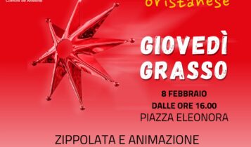Oristano, Il carnevale entra nel vivo con Gran Galà, Zippolata e sfilata dei bambini delle ludoteche, Villaggio Sartiglia e gran ballo in maschera