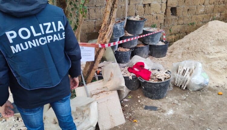 Operazione di contrasto alla gestione abusiva di rifiuti pericolosi e tutela della salute pubblica nella zona Pianura: denunciati due soggetti pregiudicati