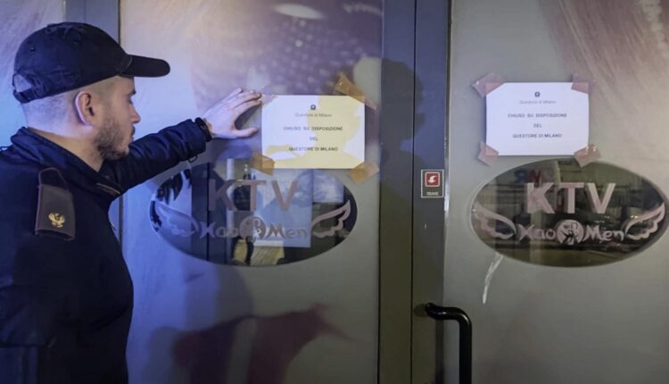 Milano, Quarto Oggiaro: Il Questore di Milano sospende la licenza al circolo HAOMEN KTV per frequenti liti e risse.