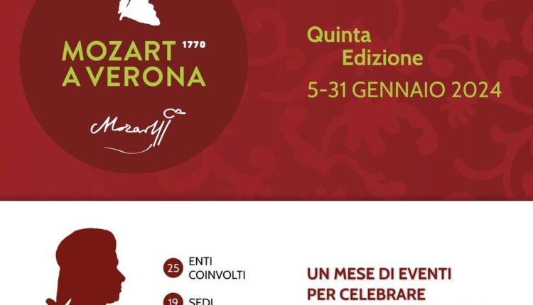 Mozart a Verona: la quinta edizione del Festival Mozart si è conclusa con il 35% di pubblico in più rispetto alla scorsa edizione.