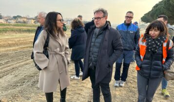 Emilia-Romagna, a Faenza ultimi lavori lungo il fiume Lamone per mettere in sicurezza la zona "Bassa Italia", investimento da 3,5 milioni di euro.