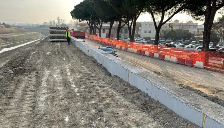 Emilia-Romagna, a Faenza ultimi lavori lungo il fiume Lamone per mettere in sicurezza la zona 