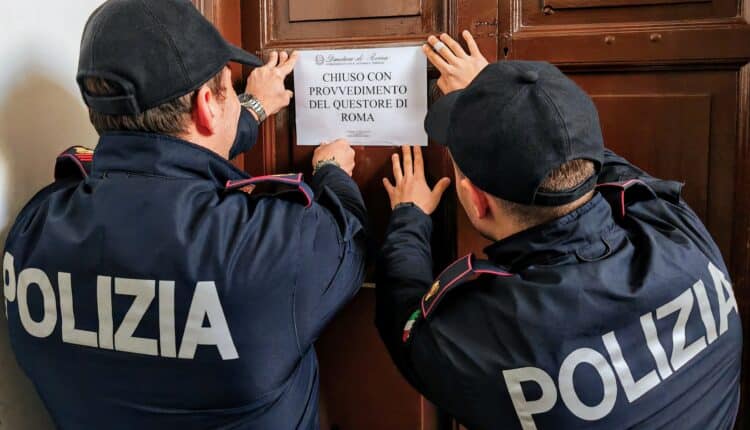 Roma, Zona Termini. Il Questore sospende per 5 e 7 giorni la licenza di due strutture ricettive e per 5 giorni quella di un bar.