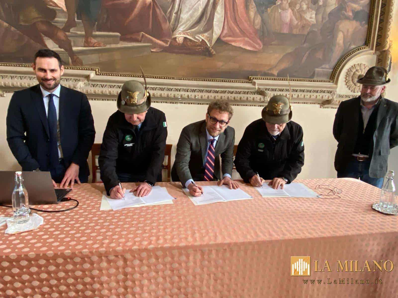 Vicenza: sottoscritta la Convenzione tra Comune, Associazione Nazionale Alpini e Adunata Alpini 2024 srl. Favero ricorda "Il sogno di pace degli alpini".