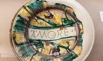 Vicenza, "Amor vincit omnia", ceramiche graffite vicentine del Rinascimento al Museo civico di Palazzo Chiericati