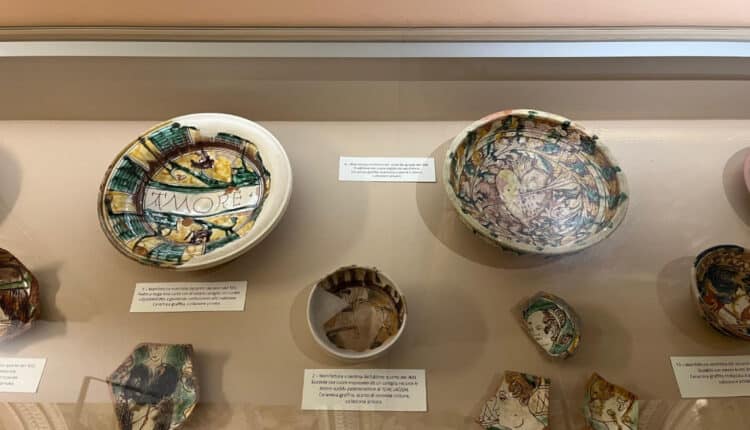 Vicenza, "Amor vincit omnia", ceramiche graffite vicentine del Rinascimento al Museo civico di Palazzo Chiericati