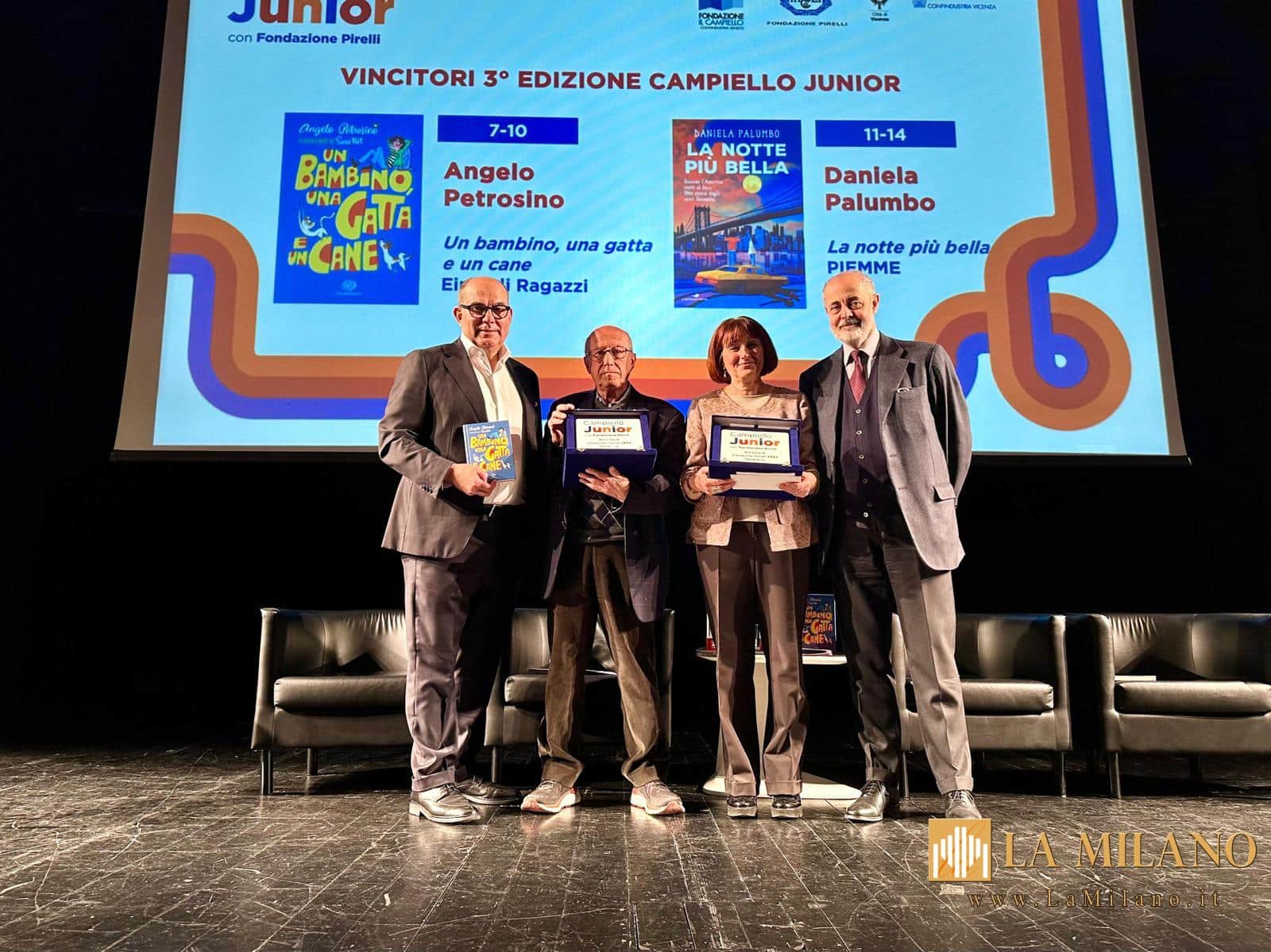 Vicenza: Angelo Petrosino e Daniela Palumbo vincono la terza edizione del Campiello junior
