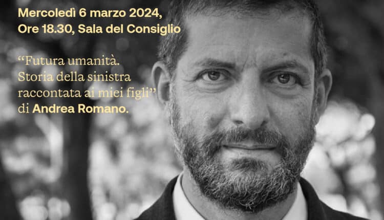 Andrea Romano ospite nel prossimo incontro con gli 'Incontri Capitali' di Pesaro 2024: presenterà il suo ultimo libro 'Futura umanità. Storia della sinistra raccontata ai miei figli'
