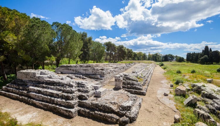 Area archeologica di Siracusa, l'ara di Ierone II sarà sede dei concerti estivi.