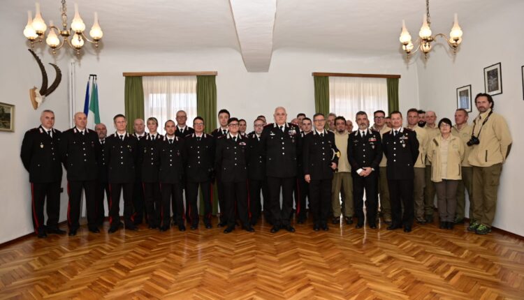 Friuli: il Comandante Generale dell'Arma dei Carabinieri visita il Reparto Biodiversità di Tarvisio e il Comando regionale