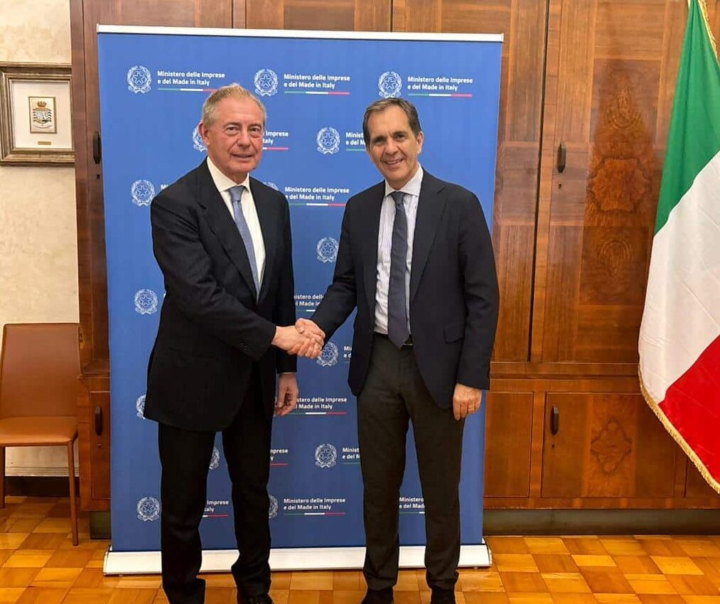 Catania, il sindaco Trantino incontra a Roma il Ministro Urso per altri investimenti produttivi