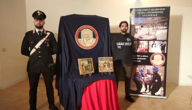 Fiastra: furto alla chiesa di San Paolo: riconsegnati dopo 42 anni due preziosi dipinti su tavola.