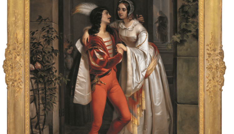 Verona, nuova esposizione nella Casa di Giulietta: ritrovato e acquistato il dipinto Romeo e Giulietta di Cosroe Dusi