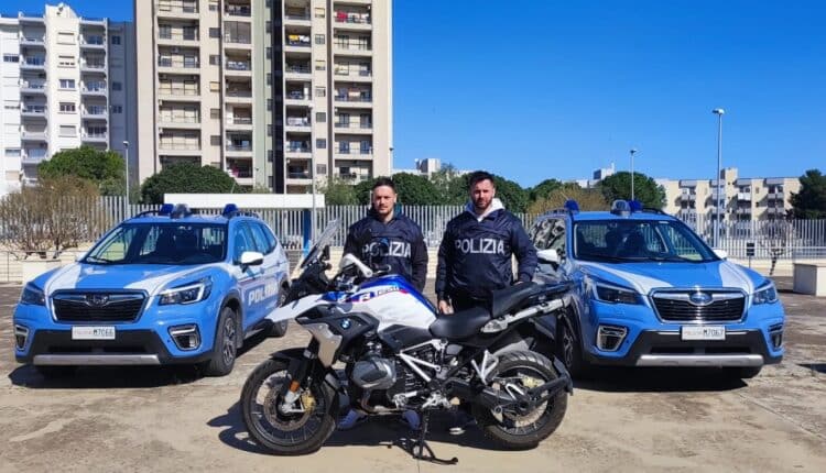 Taranto: Polizia sventa il furto di una modo ti grossa cilindrata.