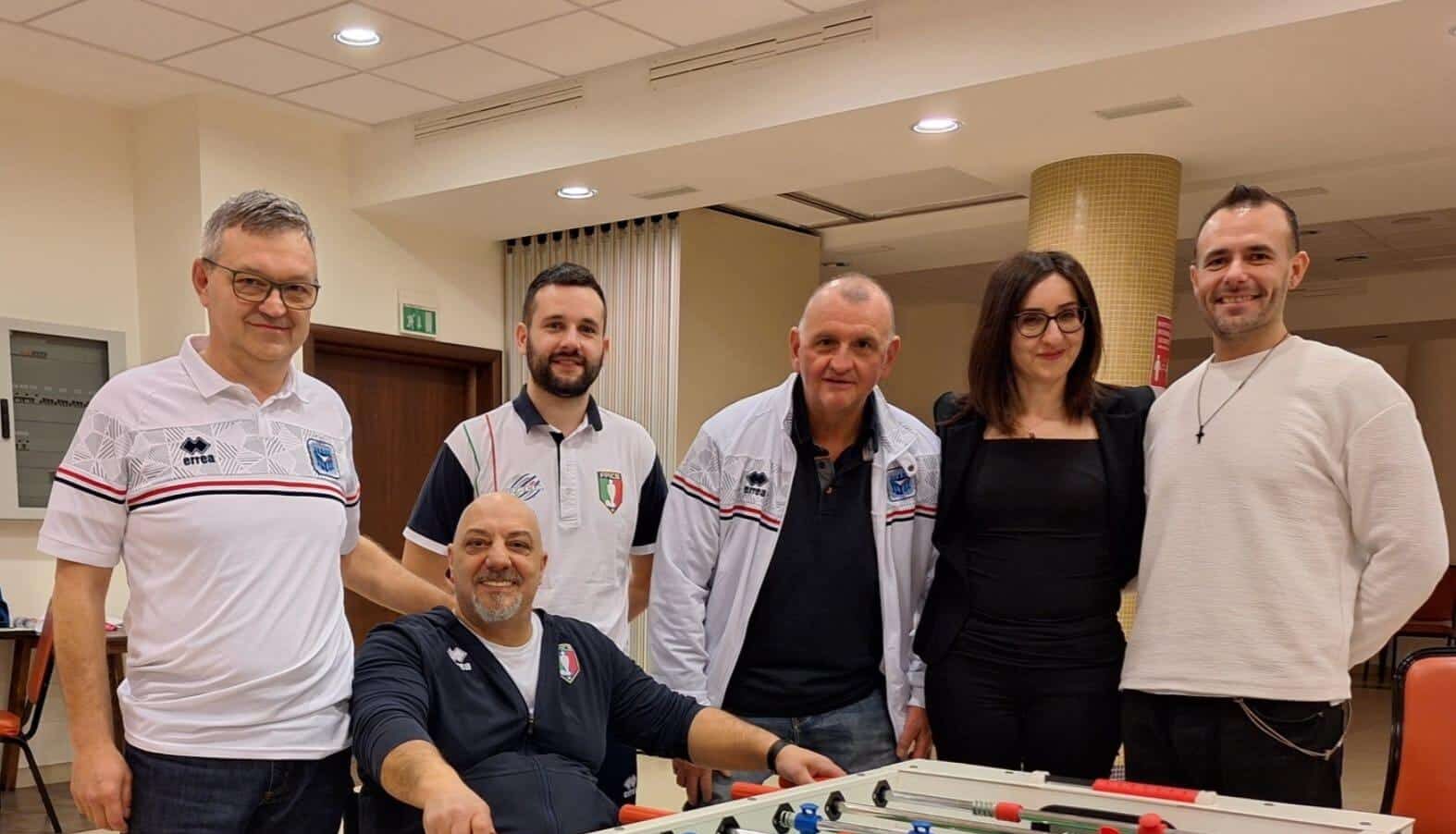 Parte dalla Puglia il progetto Scuola Sport e Disabilità della Federazione Paralimpica Italiana di Calcio Balilla