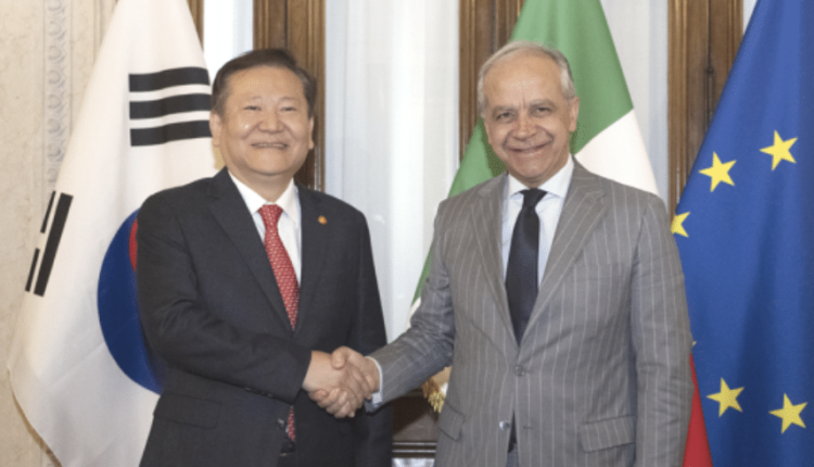 Piantedosi ha incontrato al Viminale il Ministro dell’Interno della Repubblica di Corea