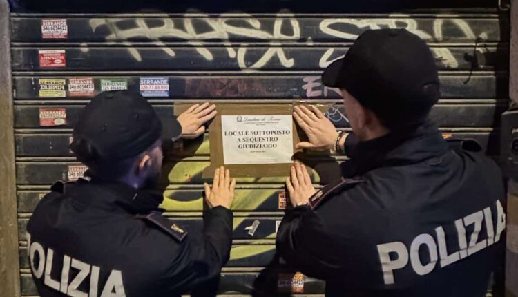 Roma, cocaina venduta al bancone di un pub blitz della Polizia