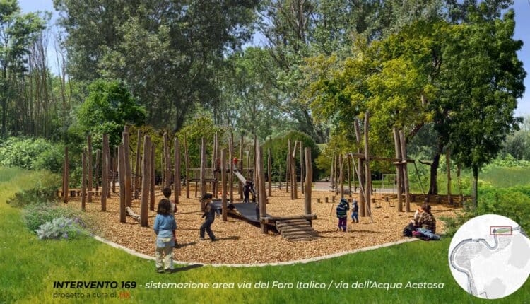 Roma: giubileo, il Sindaco Gualtieri inaugura cantiere del Parco d'affaccio nell'area di confluenza Tevere Aniene.