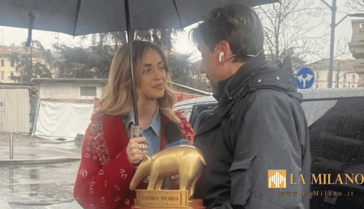 Tapiro doro a Chiara Ferragni «Non ho abbandonato Federico È un periodo molto doloroso»