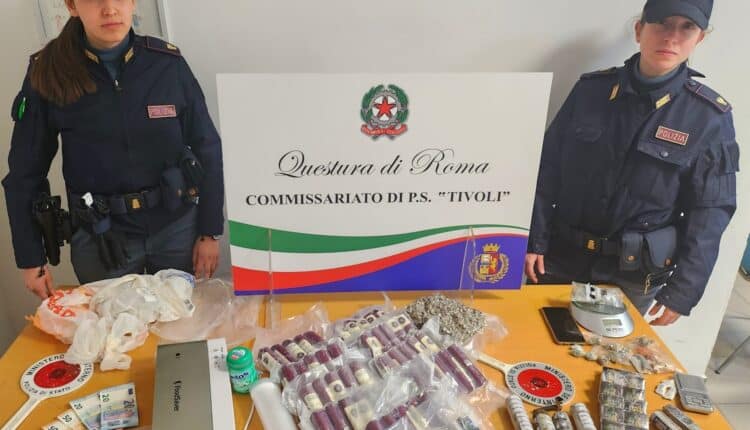 Tivoli Terme: arrestato dalla Polizia di Stato un 31enne gravemente indiziato del reato di detenzione ai fini di spaccio di circa 7.5 kg di sostanza stupefacente.