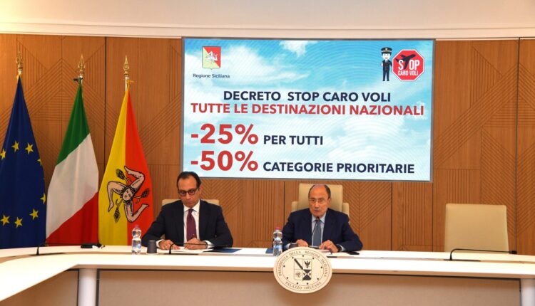 Caro voli, da domani sconti per i collegamenti con tutti gli scali italiani