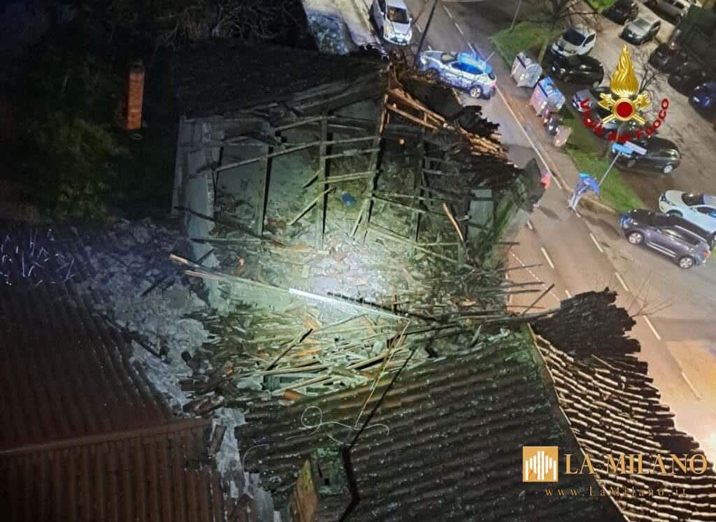 Vicenza: crollo di un edificio, attivati i soccorsi e messa in sicurezza l'area