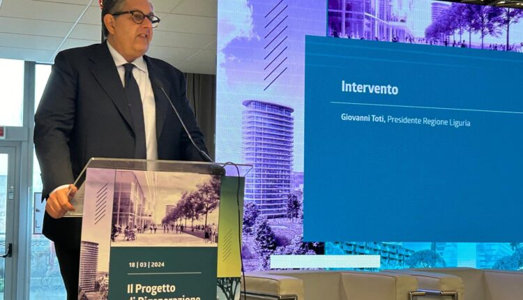 Genova, nuovo ospedale del Ponente. Il presidente Toti si dichiara pronto a valutare la proposta di partenariato