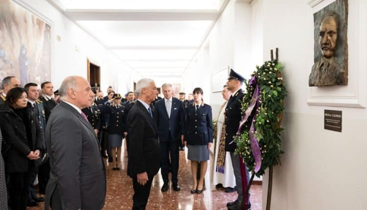 Roma. Ricordato presso la Questura di Roma Nicola Calipari, ucciso a Baghdad il 4 marzo del 2005.