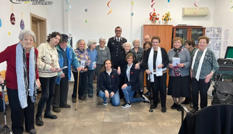 Livorno: proseguono gli incontri dei Carabinieri con la cittadinanza per fornire informazioni ed utili suggerimenti per prevenire le truffe.