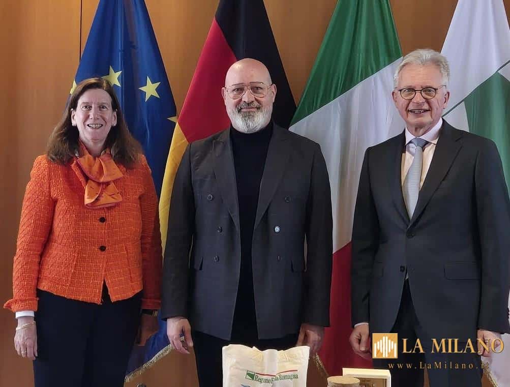 Bologna, il Presidente Stefano Bonaccin incontra l'ambasciatore tedesco per consolidare i rapporti di amicizia con la Germania