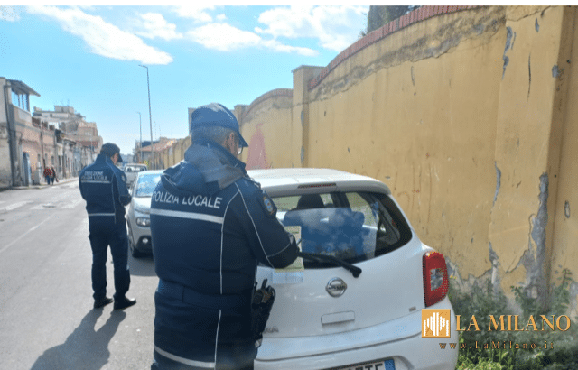 Catania, quartiere Picanello. Controlli e sanzioni eseguiti dalla Polizia Municipale: elevati 144 verbali di violazione del Codice della Strada.