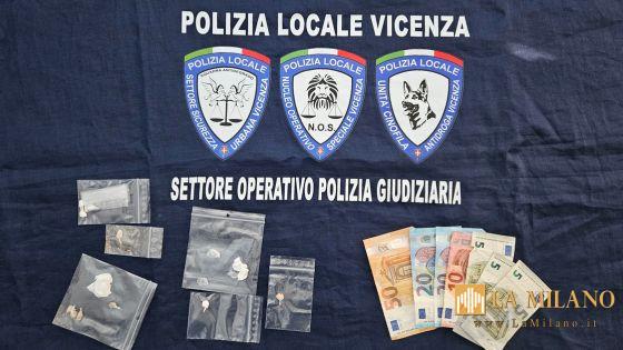 Vicenza. Denunciato uno spacciatore sorpreso in via dei Mille. Sindaco Possamai: «Non si ferma l'azione della polizia locale contro lo spaccio».