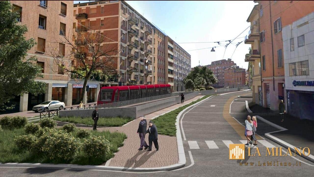 Bologna, aprono i nuovi cantieri di Borgo Panigale, in centro e in Via Reno per la realizzazione della Linea Rossa