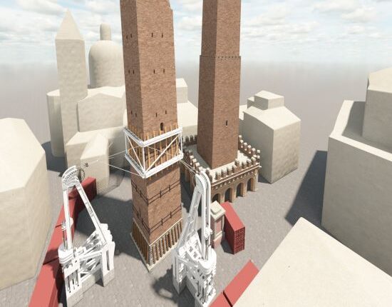 Garisenda, per la messa in sicurezza della torre saranno utilizzati i tralicci della torre di Pisa