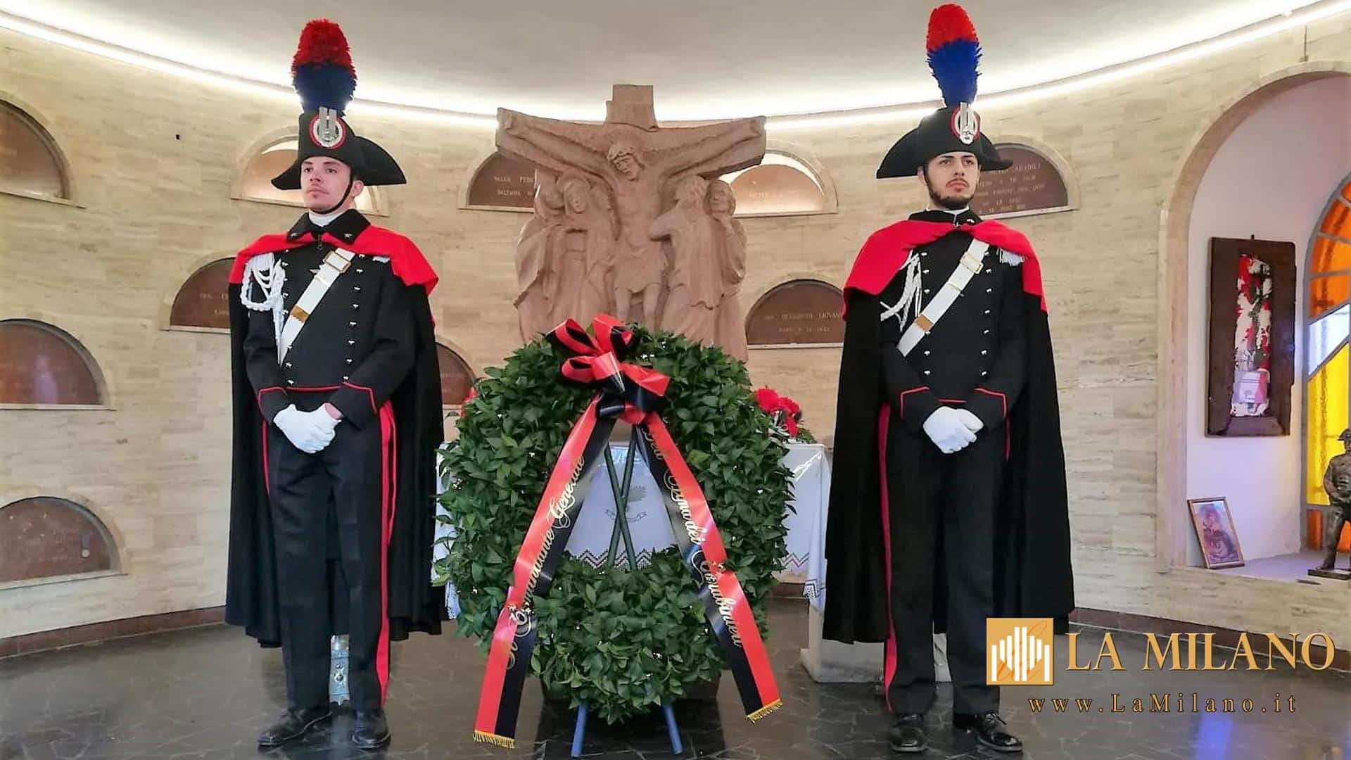 Tarvisio, Udine. Commemorazione 80° anniversario dell'eccidio di 12 Carabinieri in località Malga Bala.