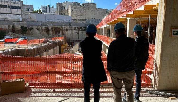 Lecce: il sindaco Salvemini in visita al cantiere dell'ex caserma Massa