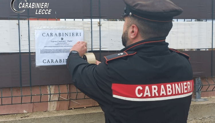 Lecce. Discarica abusiva scoperta dai Carabinieri e applicati i sigilli.