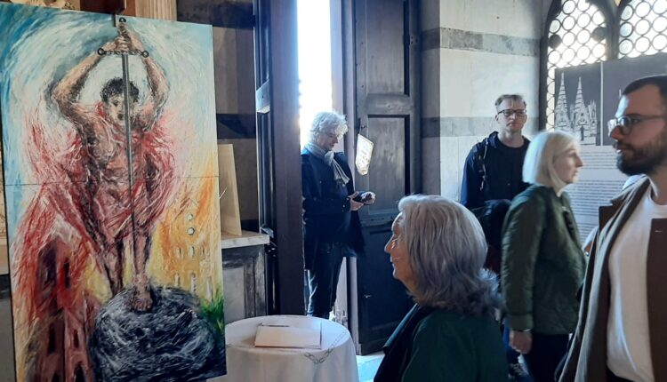 Pisa. Inaugurazione alla Chiesa della Spina la mostra "Opera Sacra" di Mauro Capitani.