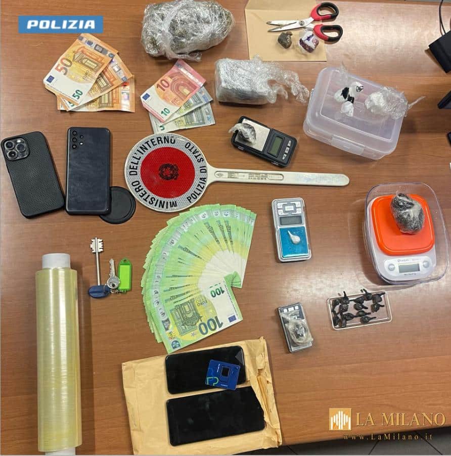 Milano, nella sua abitazione 80 g di cocaina e 7000 euro in contanti: 35enne arrestato per spaccio di sostanze stupefacenti