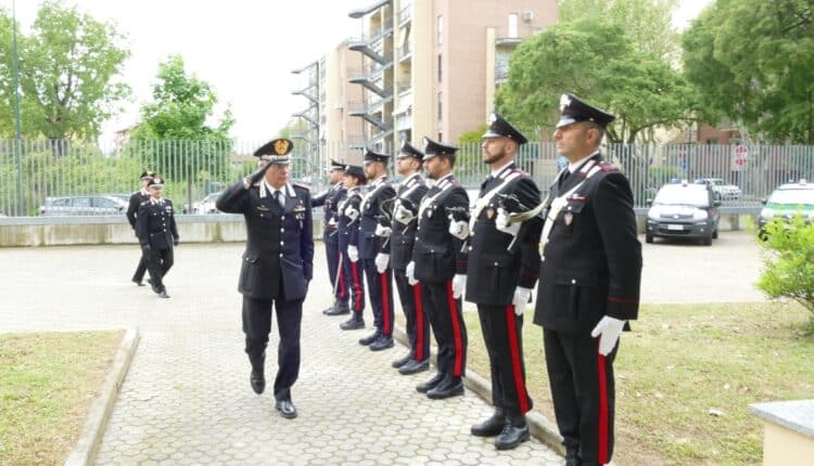 Piemonte, il Generale di Corpo d'Armata Andrea Rispoli in visita ai Carabinieri Forestali di Alessandria e Asti