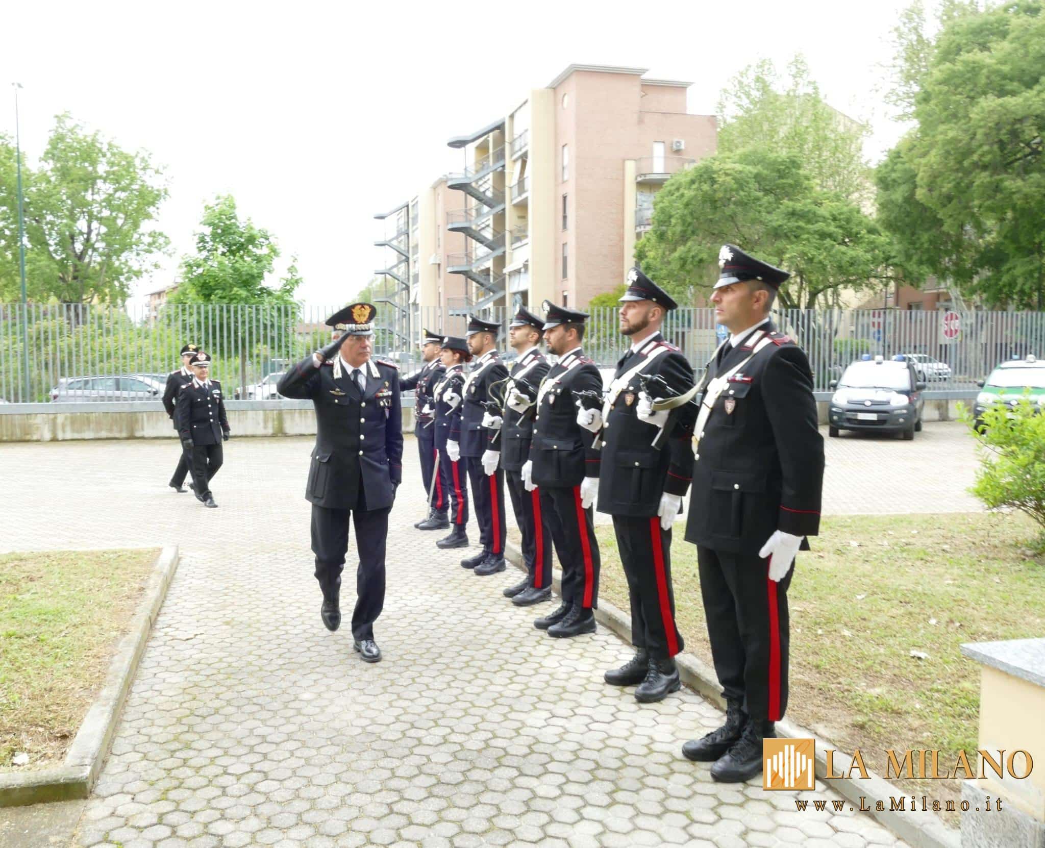 Piemonte, il Generale di Corpo d'Armata Andrea Rispoli in visita ai Carabinieri Forestali di Alessandria e Asti