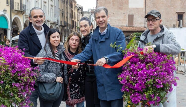 Mantova Fiorita, inaugurata l’edizione primaverile: installazioni, laboratori, piante e fiori di ogni tipo in mostra a Mantova.
